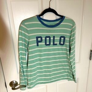 Polo Ralph Lauren Logo Long Sleeve Shirt (size M)